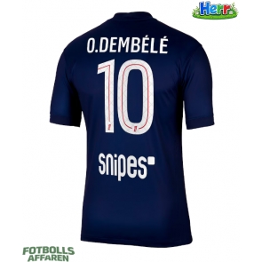 Paris Saint-Germain Ousmane Dembele #10 Hemmatröja 2025-26 Kortärmad